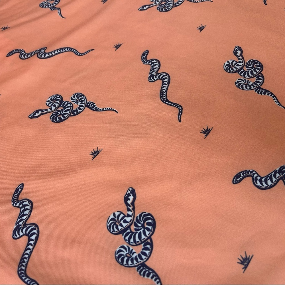 BAD BIRDIE Men’s Sidewinder Snake Golf Polo - Picture 9 of 11